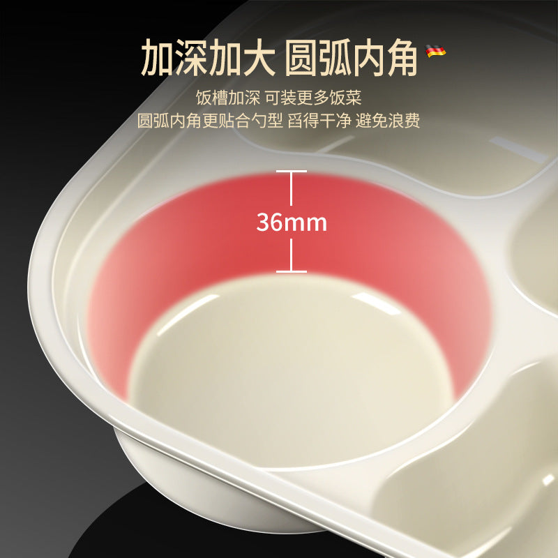 316 ceramic coated lunch box can be heated in microwave oven, lunch box, office workers bring rice, sealed and divided bento lunch box