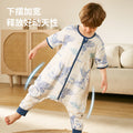 Baby sleeping bag - spring/autumn gauze, summer style, kids' split-leg sleeping bag, baby anti-kick quilt, all-season use