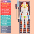 Massage mattress full body massager multifunctional electric massage pad home neck and waist hot compress vibration mattress wholesale