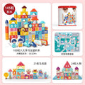 145-piece educational toy set featuring circus characters + puzzle bucket