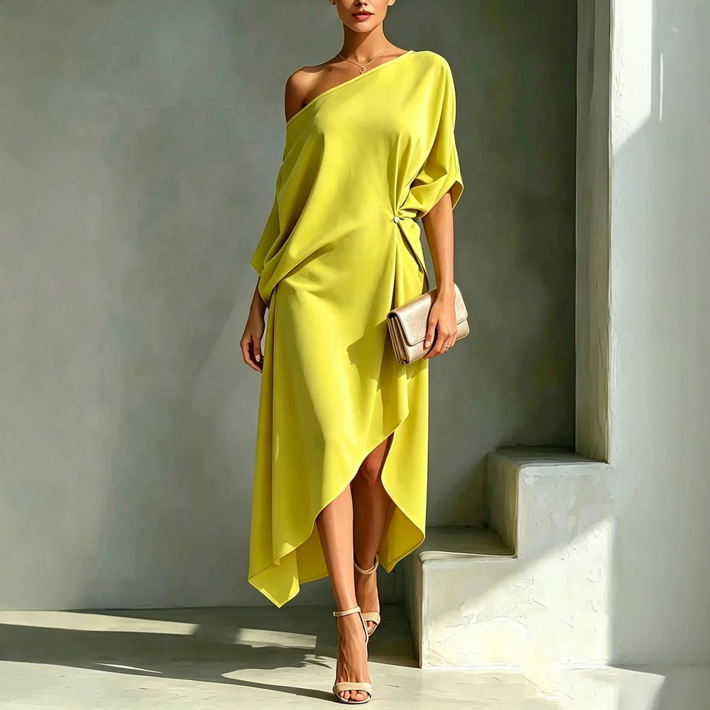european and american cross-border  independent station new arrivalelegantelegancenormcore cotton and linen women's sleeveless dress