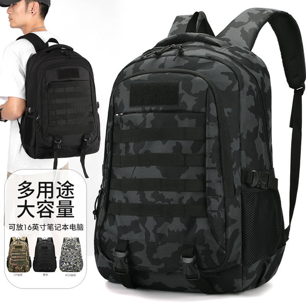 Wholesale Cross-border Outdoor Tactical Backpack Leisure Travel Mountaineering Bag Camouflage Large Capacity Student Multifunctional Backpack
