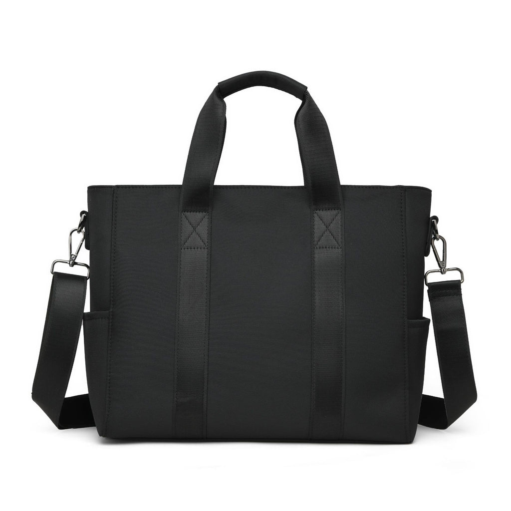 New men's fashion trend handbag large capacity high sense briefcase business bag laptop bag