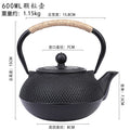 Iron kettle small ding cast iron teapot wholesale stove tea pot retro japanese style water kettle tea set suit wholesale