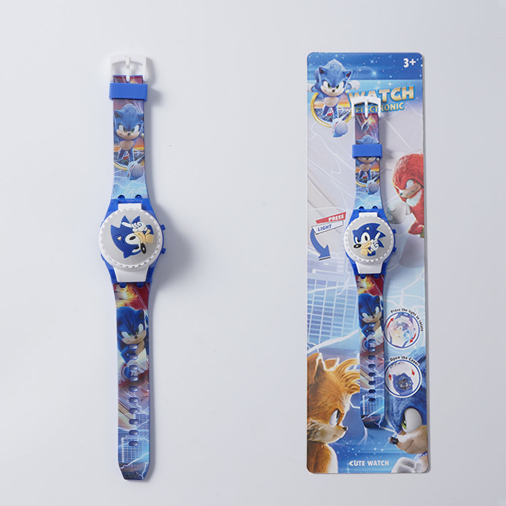 New children's light-up spinning top watch - flashing creative rotating gyro watch - kindergarten small gift toy wholesale