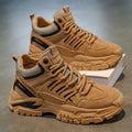 Men's shoes 2025 new spring casual trendy brand versatile thick sole height increasing men's hiking martin boots athletic dad shoes