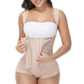 Waist shaping three-breasted corset, abdominal belt, thin intimates enhanced version zipper open one-piece corset