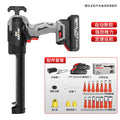 Nanwei electric caulking gun - cordless lithium-ion hot melt glue gun for silicone, construction adhesive, soft glue, and hard glue application