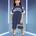 wholesale girls' short-sleeve and shorts sets, fashionable spring, summer, and autumn outfits for girls