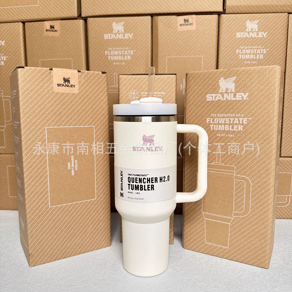 Stanley stanley 2nd generation 40oz big mac straw cup car stainless steel large capacity thermos cup ice cup