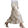 Amazon french chic elegant jacquard solid color maxi skirt - women's new summer loose fit slimming midi skirt