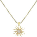 Source manufacturer fashiontrendydir jewelry accessories 14k gold color-preserving diamond necklace pendant pendant diamond heart-shaped