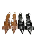 Za2025 spring/autumn new arrival: premium pointed-toe stiletto heels - women's professional pumps, patent leather nude closed-toe sandals