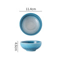 Japanese retro kiln-change exquisite afternoon tea solo serving stylish plating restaurant hotel high-value bowl, plate, and dish set