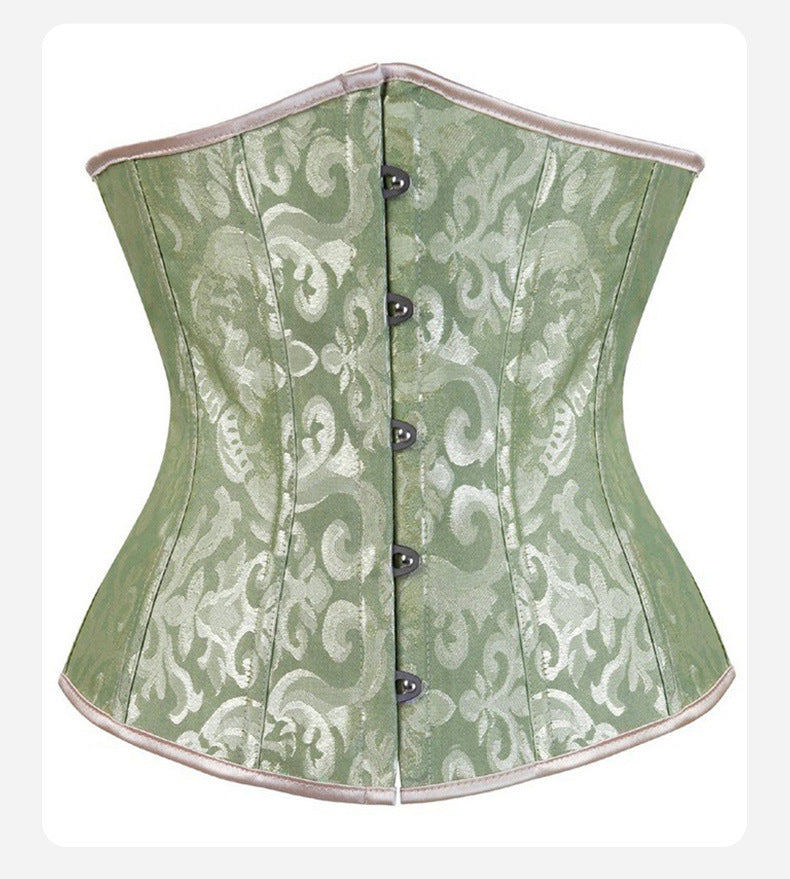 Corset simple waist corset slightly fat new arrivalk-style breathable sexy shaping tops rubber bone jacquard waist clip
