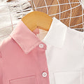 Girls' dress: cross-border bestseller,  summer european & american new fashion color block short sleeve toddler shirt dress