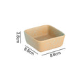 Square flavor dish