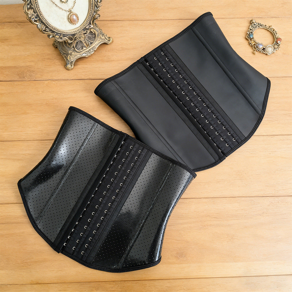 【high-low hem】trending latex shapewear waist trainer - tummy control, slimming, dance, fitness, workout, home, everyday wear