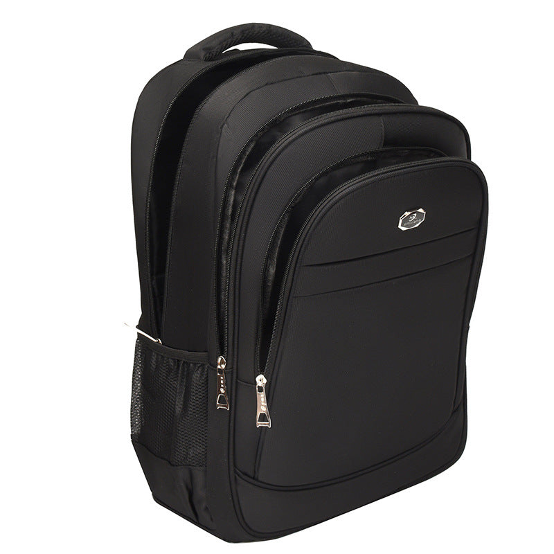 Customized logo backpack men's luggage large-capacity travel backpack high-end school bag business commuter computer bag