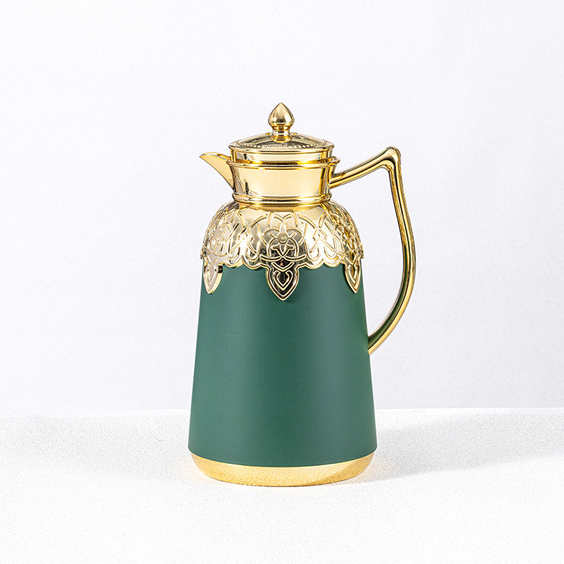 Wholesale gifts coffee pot thermos pot for home large capacity european style coffee pot