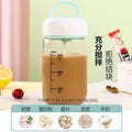 Rechargeable automatic shaker bottle - electric portable blender for protein powder, smoothies, and fitness drinks