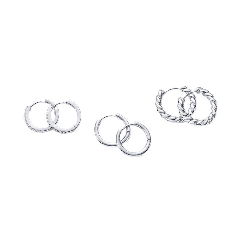 925 silver earrings for women and men bold earrings earrings new arrivalniche stylesense of designcasualelegantins style small earrings
