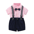 New summer korean style boys' clothing: boys' summer pink shirt, boys' summer outfits, children's wear