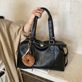 2025 fall/winter new korean style casual tote bag, minimalist large capacity crossbody bag, niche handbag for women