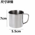 Bia stainless steel rotating seasoning bottle seasoning jar barbecue seasoning bottle toothpick holder powder bottle pepper jar barbecue charcoal