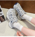 Thick sole strap dad shoes women's 2026 spring new petites heightened slimming lookeasiest for match lightweight sports casual shoes
