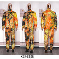 Hot-selling european and american export new arrivals: cross-border bestsellers - men's african fashion suit, digital print shirt and pants set