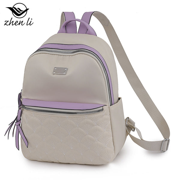 Zhenli backpack girls urban simple commuter sports backpack ladies bag ladies bag wholesale