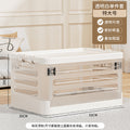 Living room storage box with wheels, foldable book box, toy classroom storage box, clothes for home storage handy gadget box