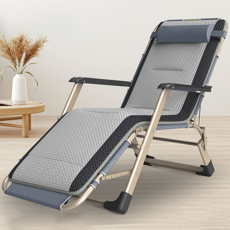 Okiffer recliner nap foldable bed nap office chair casual foldable single bed for home balcony adult