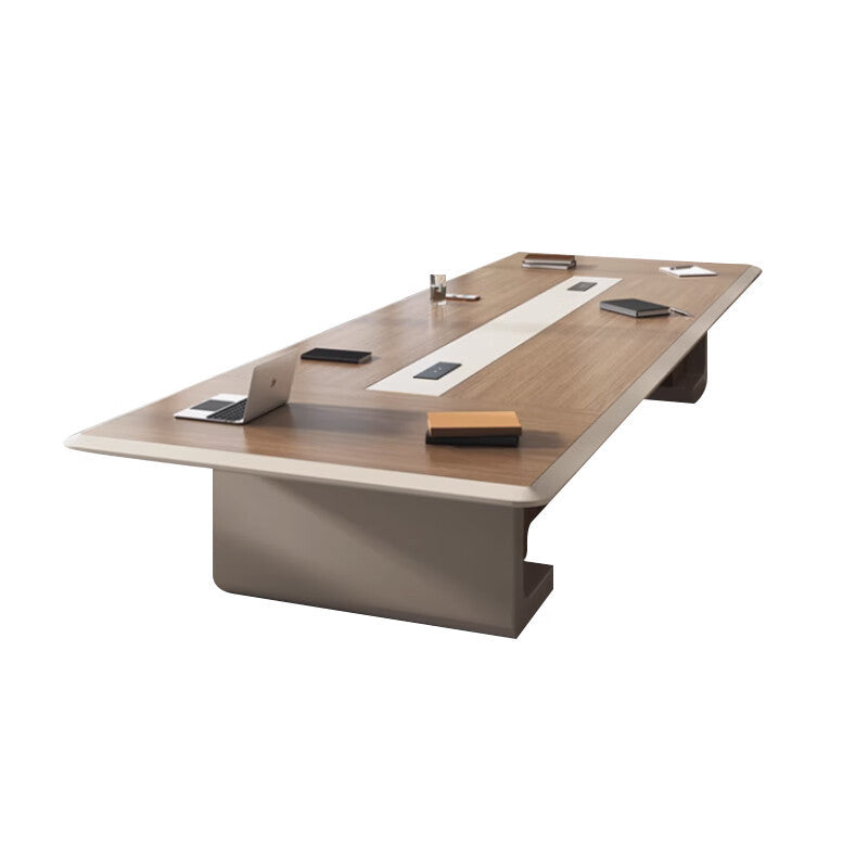 Saint li painted conference table long table high-end large conference room bench meeting and negotiation table and chair combination
