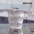 Japanese-style glacier glass cup - home use, high-value, instagram-worthy, girly, premium, niche beer glass
