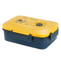 office worker lunch box, microwaveable, large capacity, picnic fruit plastic lunch box with cutlery gift