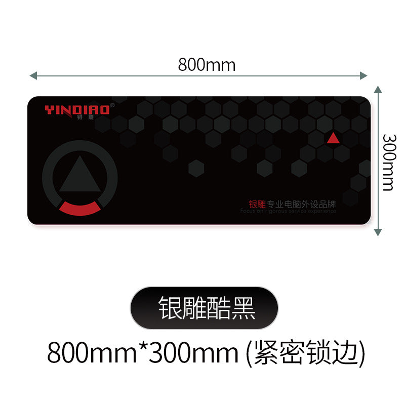 Large mouse pad, extra large rubber desk mat, non-slip keyboard pad, cartoon gaming desk mat, computer accessories