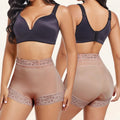 plus size boxer tummy control pants, women's summer waistband body shaping, thin low-waist butt lift tummy control pants