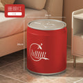Coke trash can can press creative popularfor home with lid living room large storage bucket bathroom wastebasket
