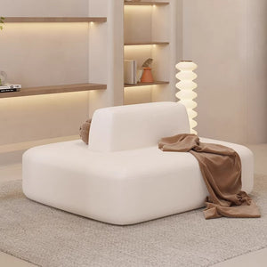 T double-sided sofa small apartment popular model milk tea shop hotel beauty salon clothing store special-shaped creative rest area