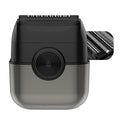 Portable mini electric shaver reciprocating magnetic floating 4-blade head men's portable washable razor - cross-border