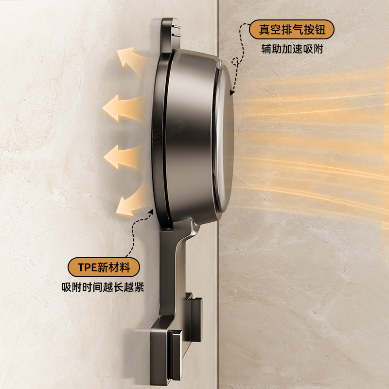 Household toilet suction cup toilet paper rack bathroom toilet tissue box non-punching wall hanging toilet paper storage box