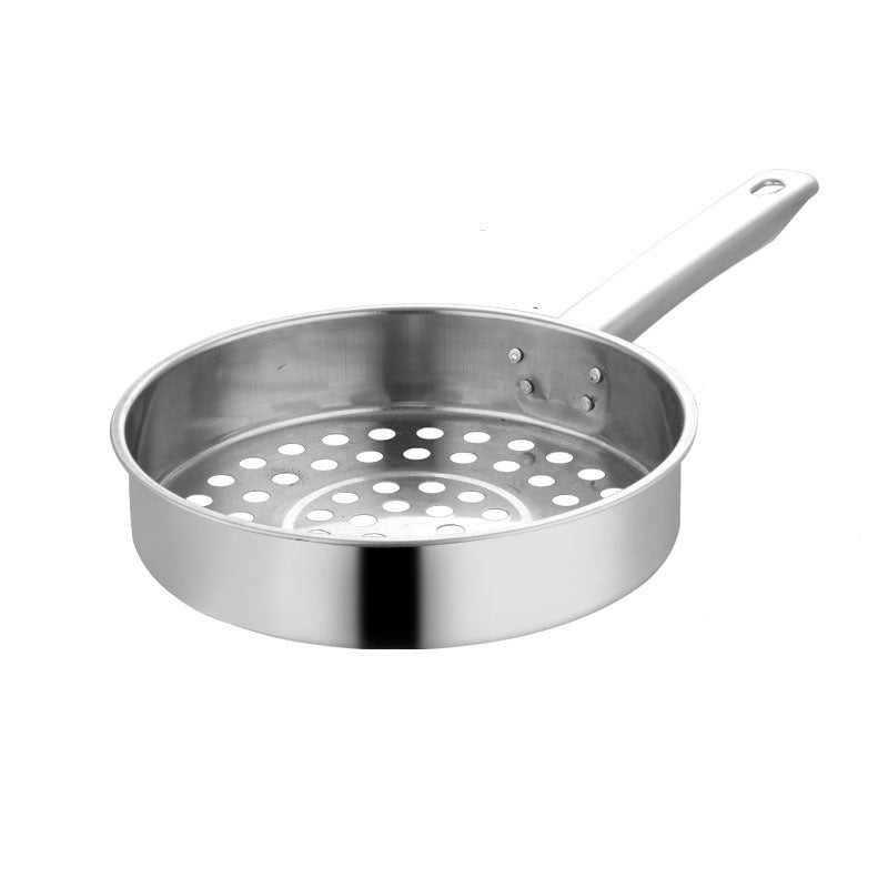 Stainless steel cold shrimp scoop noodle fish colander drain basin kitchen kitchenware cold fish dumpling soup spoon dumpling soup jelly fish colander