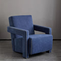 Designer ulder single sofa chair - artistic, comfortable fabric armchair for home living room - sturdy and durable