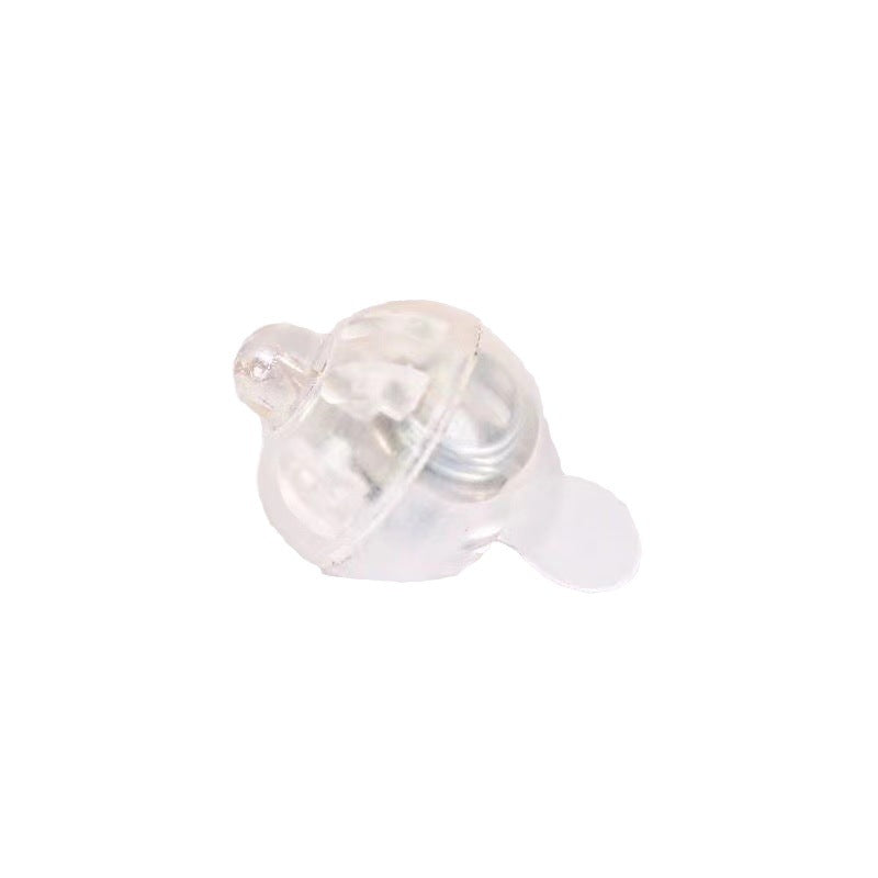 Mini led luminous light headgear lighting light yellow flash warm white light small ball light accessories small wick