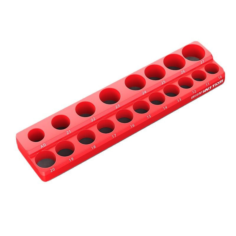 Magnetic sleeve storage rack 1/2 big fly small medium fly metric sleeve head storage box holder sleeve head storage device