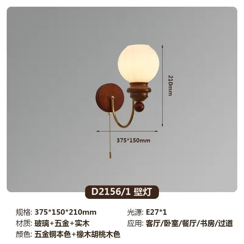 French antique high-end lamps Japanese retro pagoda bedroom dining room lighting American country living room chandelier