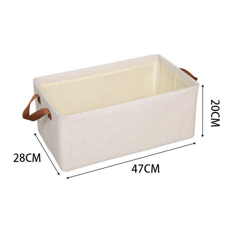 Organize storage box Uncovered foldable cation storage box Wardrobe Home clothes pants Portable storage box