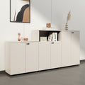 Low cabinet office printer tea cabinet partition cabinet file cabinet casual wooden floor-standing information cabinet with password lock